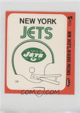 1977 Fleer Teams in Action - Team Hi-Gloss Patches #NEYJ.1 - New York Jets (Helmet)