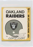 Oakland Raiders (Helmet Yellow Border)