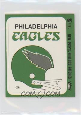 1977 Fleer Teams in Action - Team Hi-Gloss Patches #PHIH.1 - Philadelphia Eagles (Helmet Green Border)