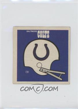 1977 Sunbeam Bread NFL Stickers - [Base] #_BACO - Baltimore Colts [Good to VG‑EX]