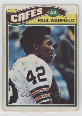 1977 Topps - [Base] - Mexican #185 - Paul Warfield