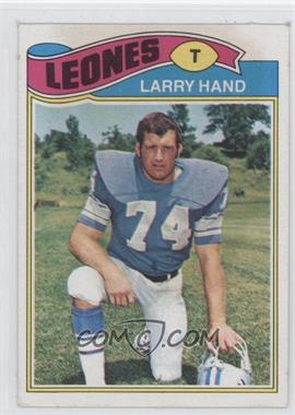 1977 Topps - [Base] - Mexican #264 - Larry Hand