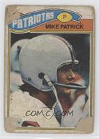 Mike Patrick [Poor to Fair]