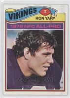 All-Pro - Ron Yary [Good to VG‑EX]