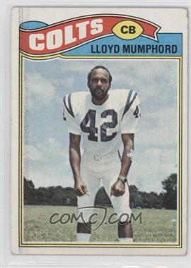 1977 Topps - [Base] #153 - Lloyd Mumphord