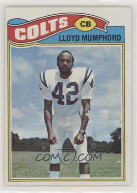 1977 Topps - [Base] #153 - Lloyd Mumphord