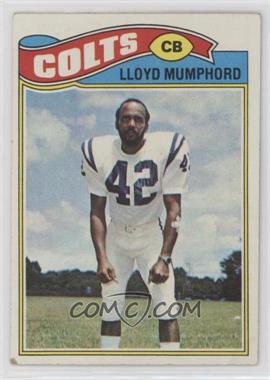 1977 Topps - [Base] #153 - Lloyd Mumphord