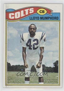 1977 Topps - [Base] #153 - Lloyd Mumphord