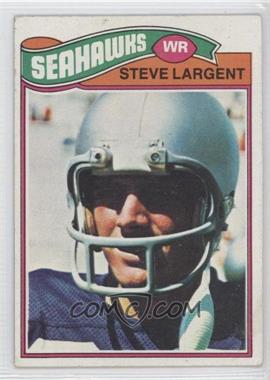 1977 Topps - [Base] #177 - Steve Largent [Noted]