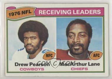 1977 Topps - [Base] #2 - League Leaders - Drew Pearson, MacArthur Lane