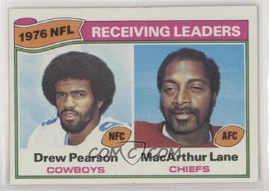 1977 Topps - [Base] #2 - League Leaders - Drew Pearson, MacArthur Lane