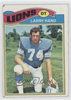 Larry Hand [Poor to Fair]