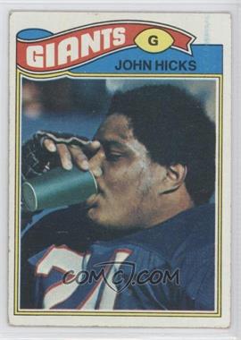 1977 Topps - [Base] #277 - John Hicks [Good to VG‑EX]