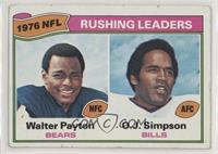 League Leaders - Walter Payton, O.J. Simpson [Good to VG‑EX]
