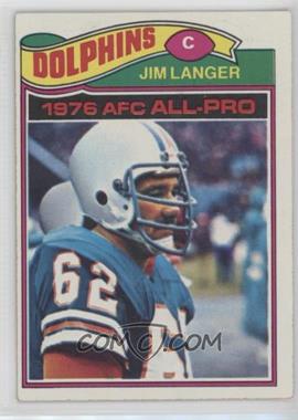 1977 Topps - [Base] #390 - All-Pro - Jim Langer