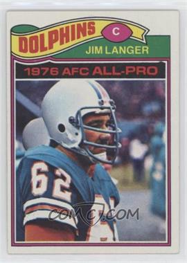 1977 Topps - [Base] #390 - All-Pro - Jim Langer