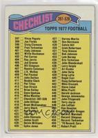 Checklist - Cards 397-528