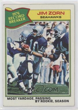 1977 Topps - [Base] #455 - Record Breaker - Jim Zorn