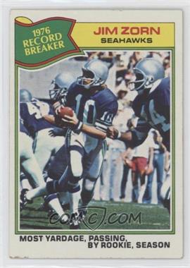 1977 Topps - [Base] #455 - Record Breaker - Jim Zorn