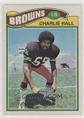 1977 Topps - [Base] #458 - Charlie Hall [Good to VG‑EX]