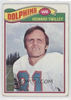 Howard Twilley [COMC RCR Poor]