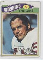 Len Hauss [Good to VG‑EX]