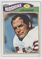 Len Hauss [Good to VG‑EX]