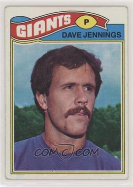 1977 Topps - [Base] #49 - Dave Jennings