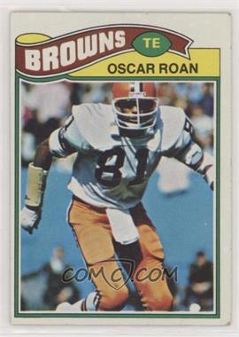 1977 Topps - [Base] #496 - Oscar Roan [Good to VG‑EX]