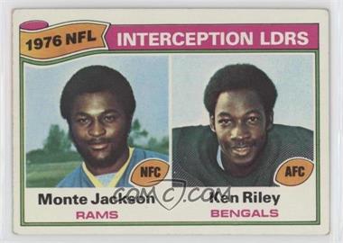 1977 Topps - [Base] #5 - League Leaders - Monte Jackson, Ken Riley [Good to VG‑EX]