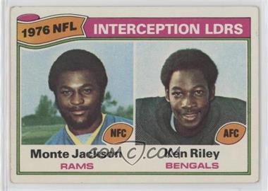 1977 Topps - [Base] #5 - League Leaders - Monte Jackson, Ken Riley [Good to VG‑EX]