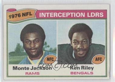 1977 Topps - [Base] #5 - League Leaders - Monte Jackson, Ken Riley [Good to VG‑EX]