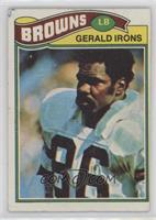 Gerald Irons [COMC RCR Poor]