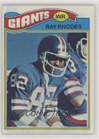 Ray Rhodes [Good to VG‑EX]