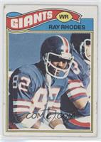 Ray Rhodes [Good to VG‑EX]