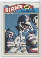 Ray Rhodes [Noted]