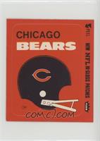 Chicago Bears (Helmet Red Border)