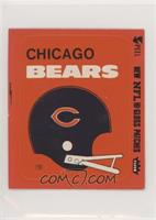 Chicago Bears (Helmet Red Border)