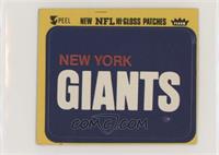 New York Giants (Logo) [Good to VG‑EX]