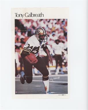 1978 Marketcom Mini Posters - [Base] #_TOGA - Tony Galbreath