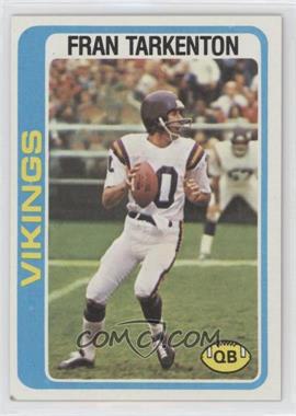 1978 Topps - [Base] #100 - Fran Tarkenton