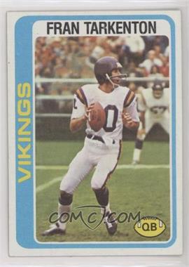 1978 Topps - [Base] #100 - Fran Tarkenton