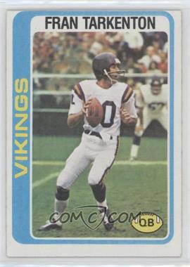 1978 Topps - [Base] #100 - Fran Tarkenton