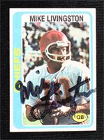 Mike Livingston [JSA Certified COA Sticker]