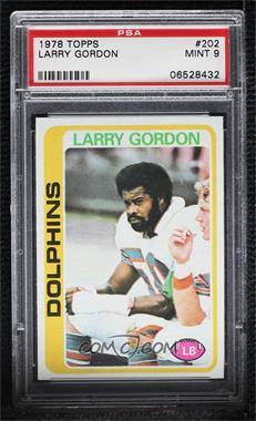 1978 Topps - [Base] #202 - Larry Gordon [PSA 9 MINT]