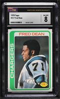 Fred Dean [CSG 8 NM/Mint]