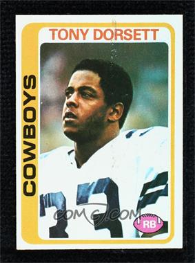 1978 Topps - [Base] #315 - Tony Dorsett