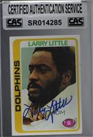Larry Little [CAS Certified Sealed]