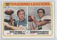 NFL Passing Leaders (Bob Griese, Roger Staubach)