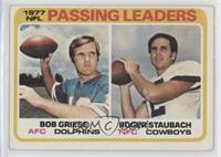 NFL Passing Leaders (Bob Griese, Roger Staubach)